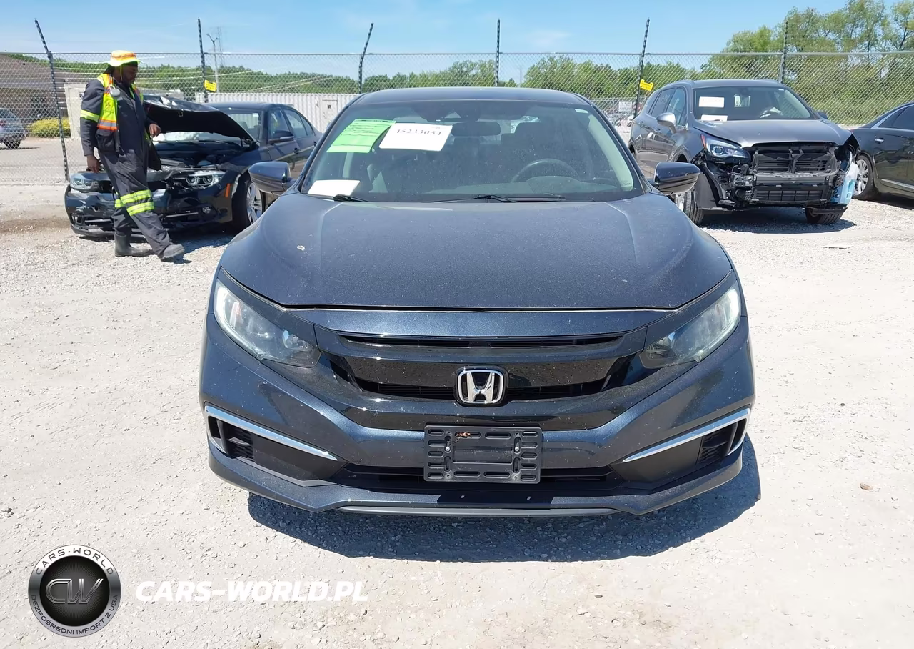 2019 Honda Civic Lx VIN:19XFC2F63KE022707 - 12