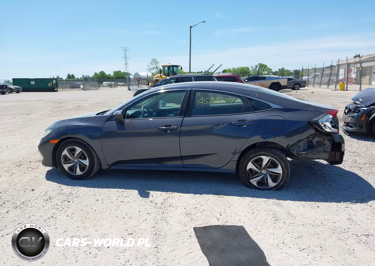 2019 Honda Civic Lx VIN:19XFC2F63KE022707 - 14