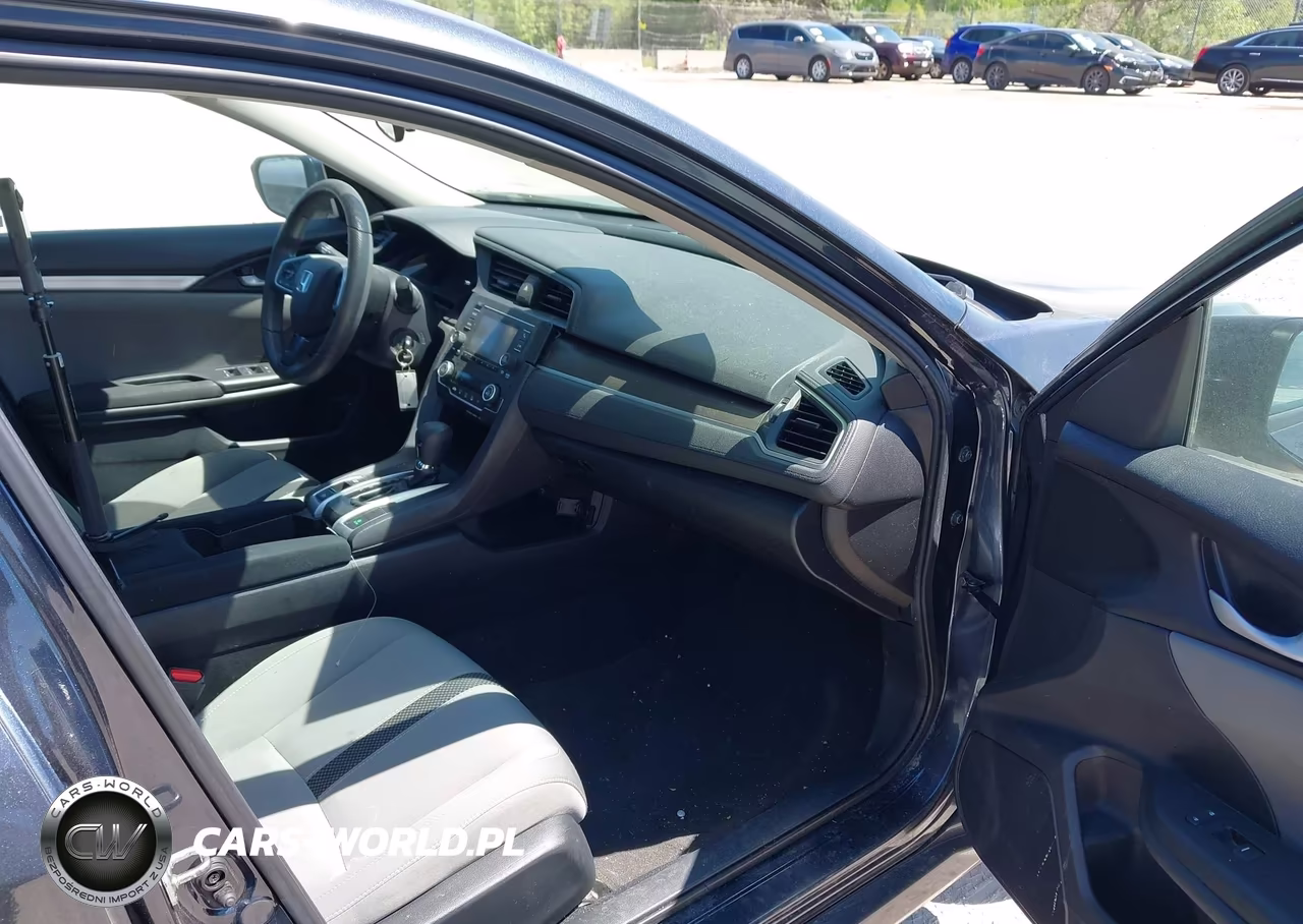 2019 Honda Civic Lx VIN:19XFC2F63KE022707 - 5