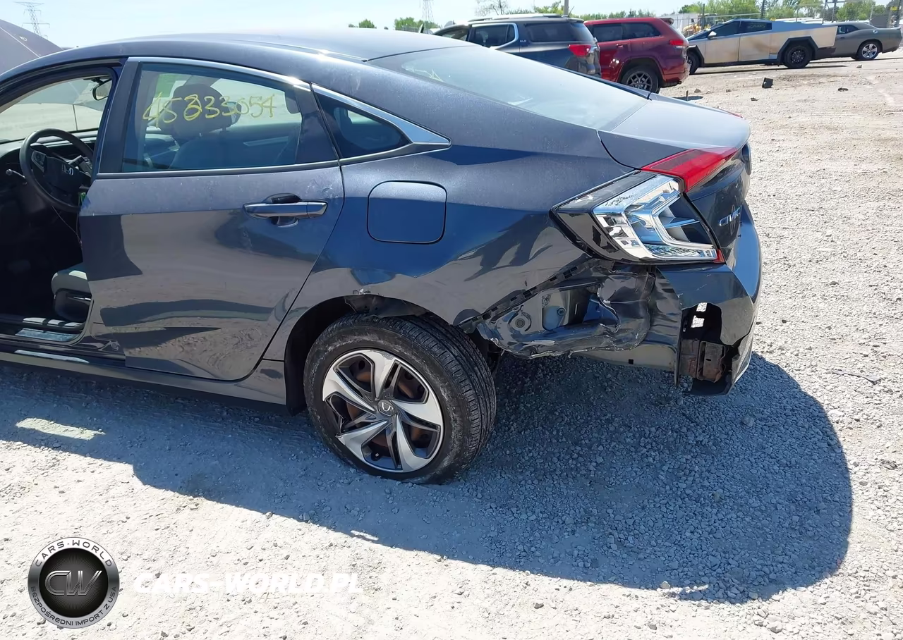 2019 Honda Civic Lx VIN:19XFC2F63KE022707 - 6