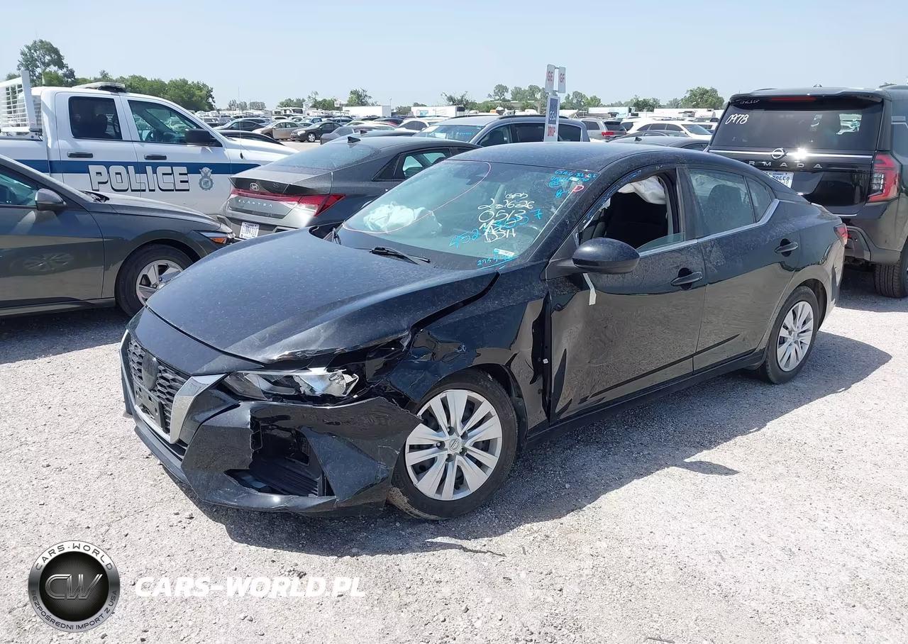 2022 Nissan Sentra S Xtronic Cvt VIN:3N1AB8BVXNY275476 - 2