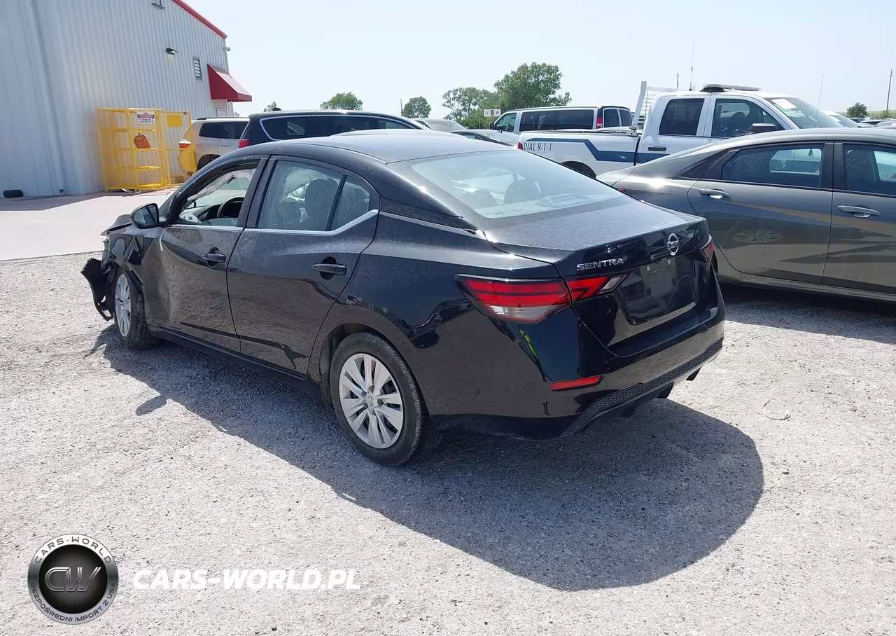 2022 Nissan Sentra S Xtronic Cvt VIN:3N1AB8BVXNY275476 - 3