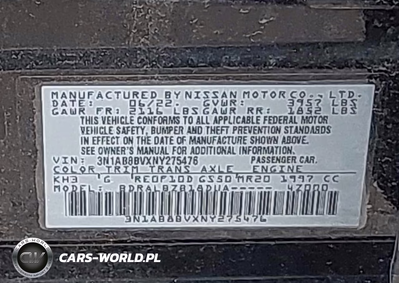 2022 Nissan Sentra S Xtronic Cvt VIN:3N1AB8BVXNY275476 - 9
