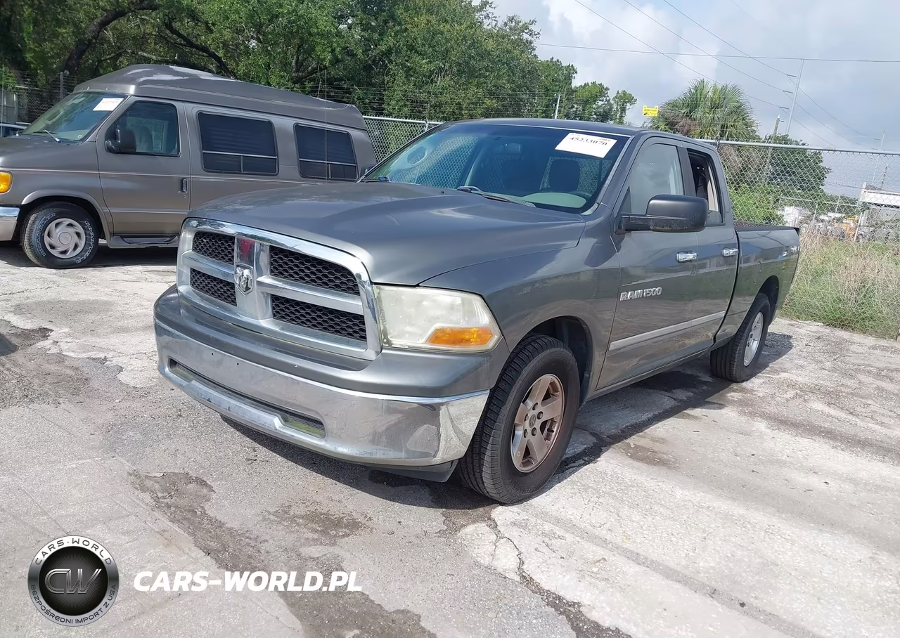 2012 Ram 1500 Slt VIN:1C6RD6GP3CS291675 - 2