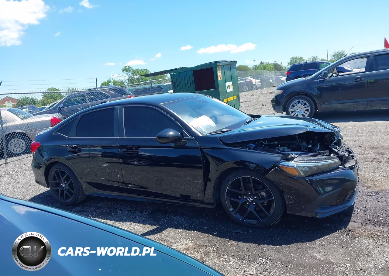 2022 Honda Civic Sport VIN:2HGFE2F51NH543680 - 13