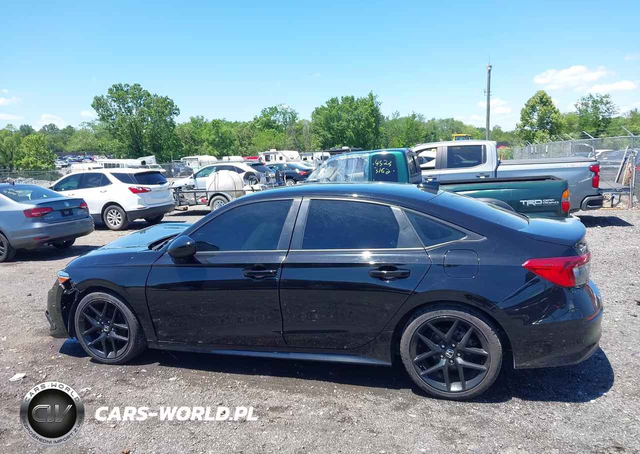 2022 Honda Civic Sport VIN:2HGFE2F51NH543680 - 14