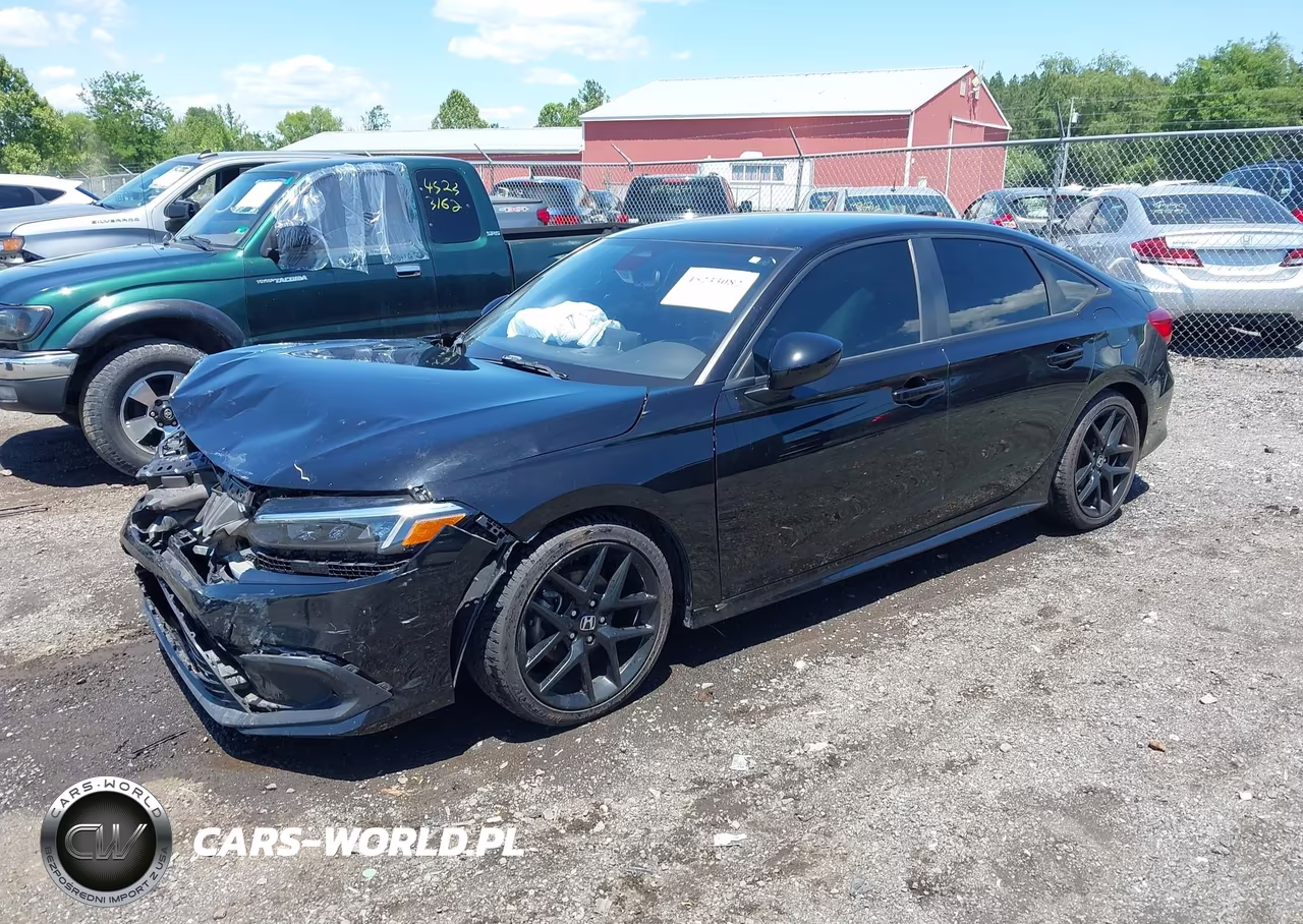 2022 Honda Civic Sport VIN:2HGFE2F51NH543680 - 2