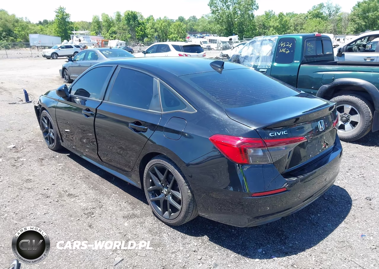 2022 Honda Civic Sport VIN:2HGFE2F51NH543680 - 3
