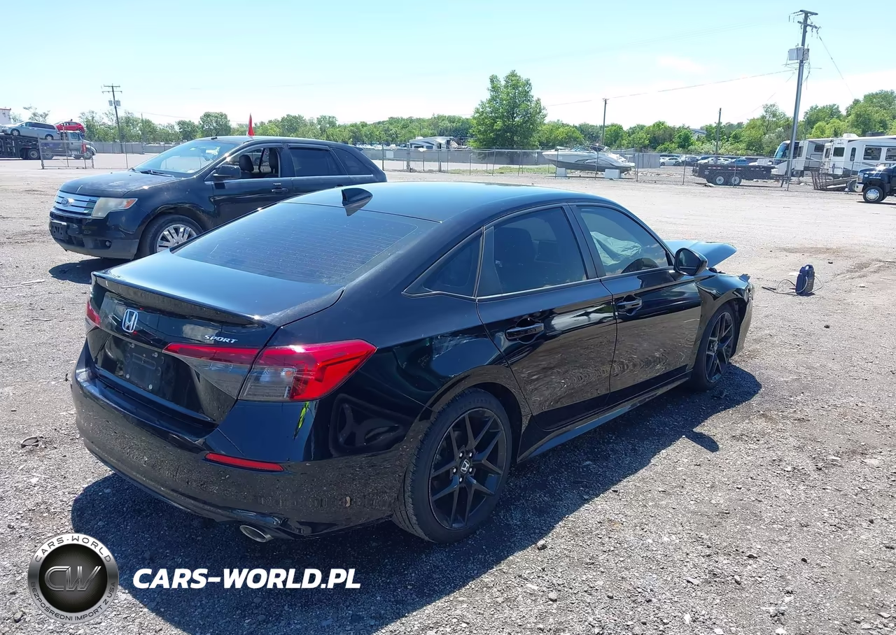 2022 Honda Civic Sport VIN:2HGFE2F51NH543680 - 4