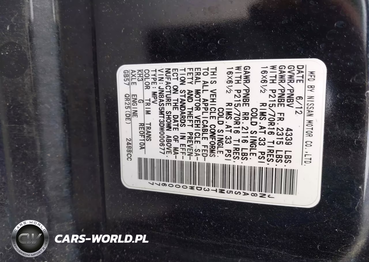 2013 Nissan Rogue S VIN:JN8AS5MT3DW000677 - 9