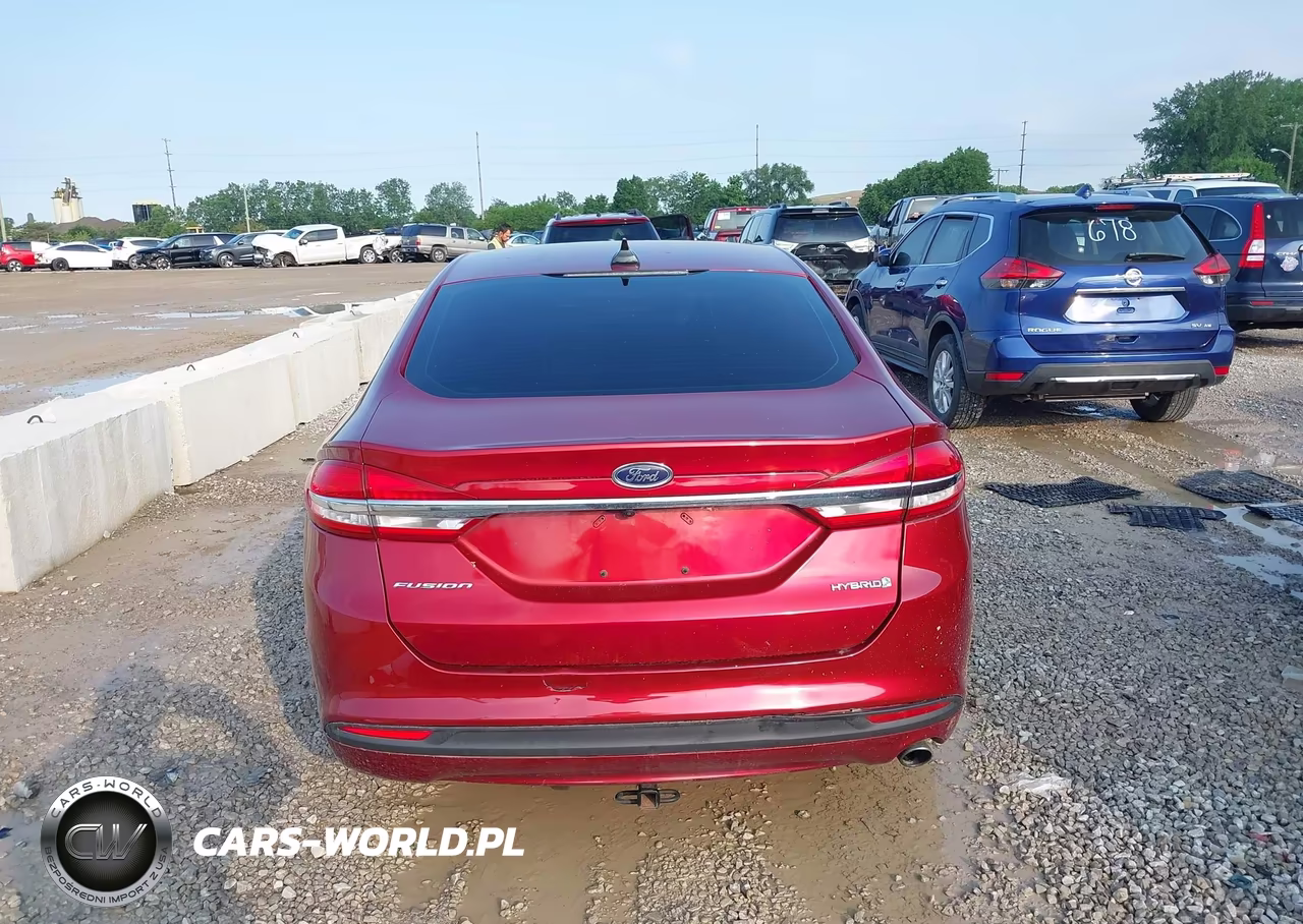 2017 Ford Fusion Hybrid S VIN:3FA6P0UU6HR309055 - 16
