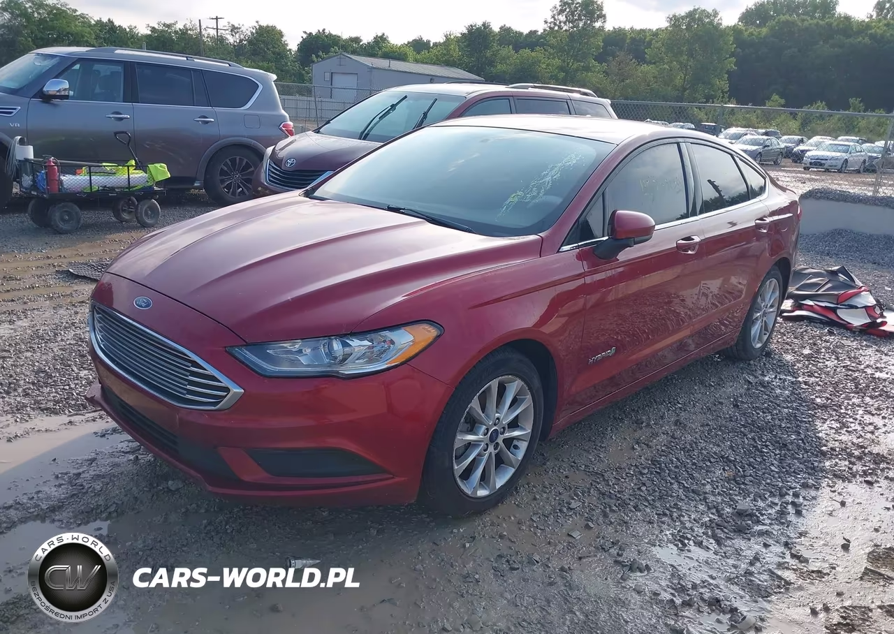 2017 Ford Fusion Hybrid S VIN:3FA6P0UU6HR309055 - 2