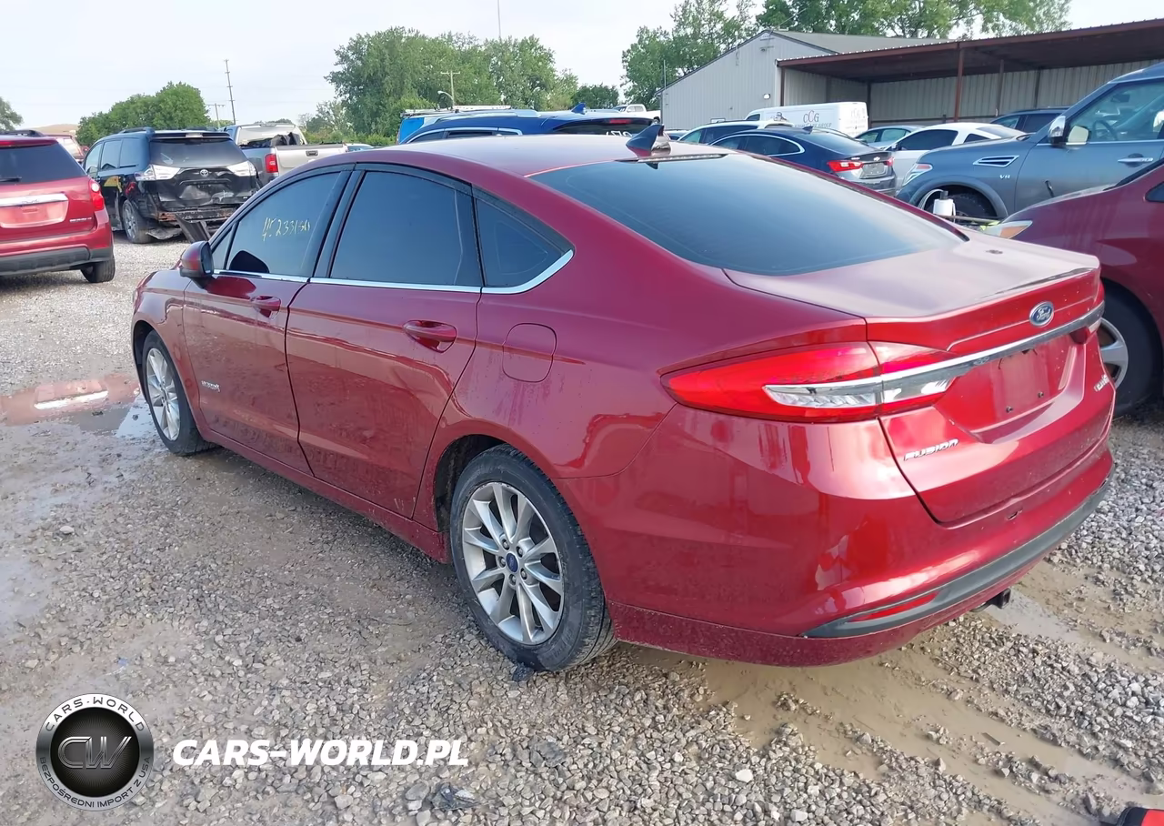2017 Ford Fusion Hybrid S VIN:3FA6P0UU6HR309055 - 3