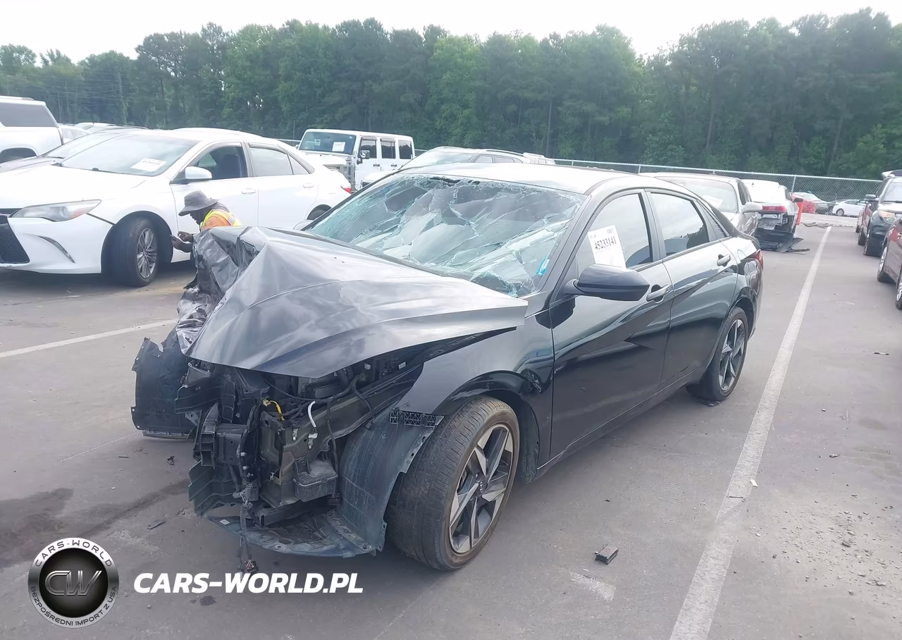 2023 Hyundai Elantra Sel VIN:KMHLS4AG1PU591822 - 2