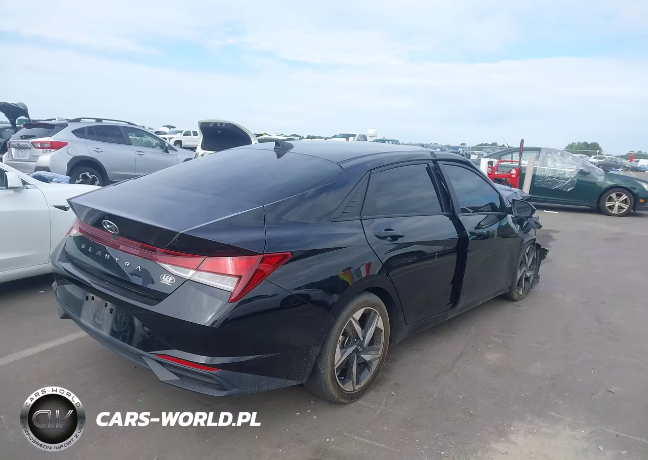 2023 Hyundai Elantra Sel VIN:KMHLS4AG1PU591822 - 4