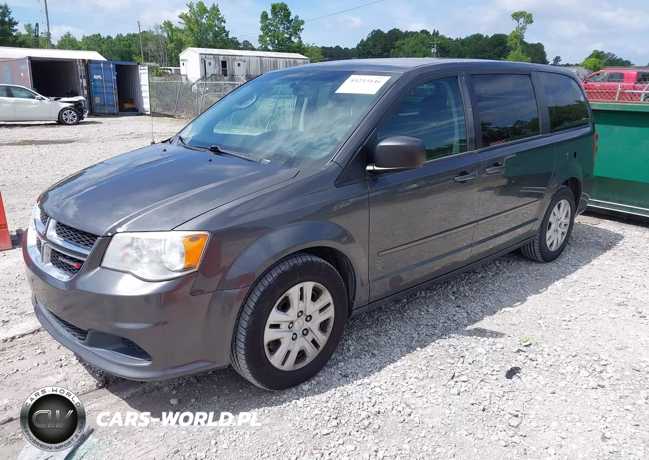 2016 Dodge Grand Caravan Se VIN:2C4RDGBG6GR257422 - 2