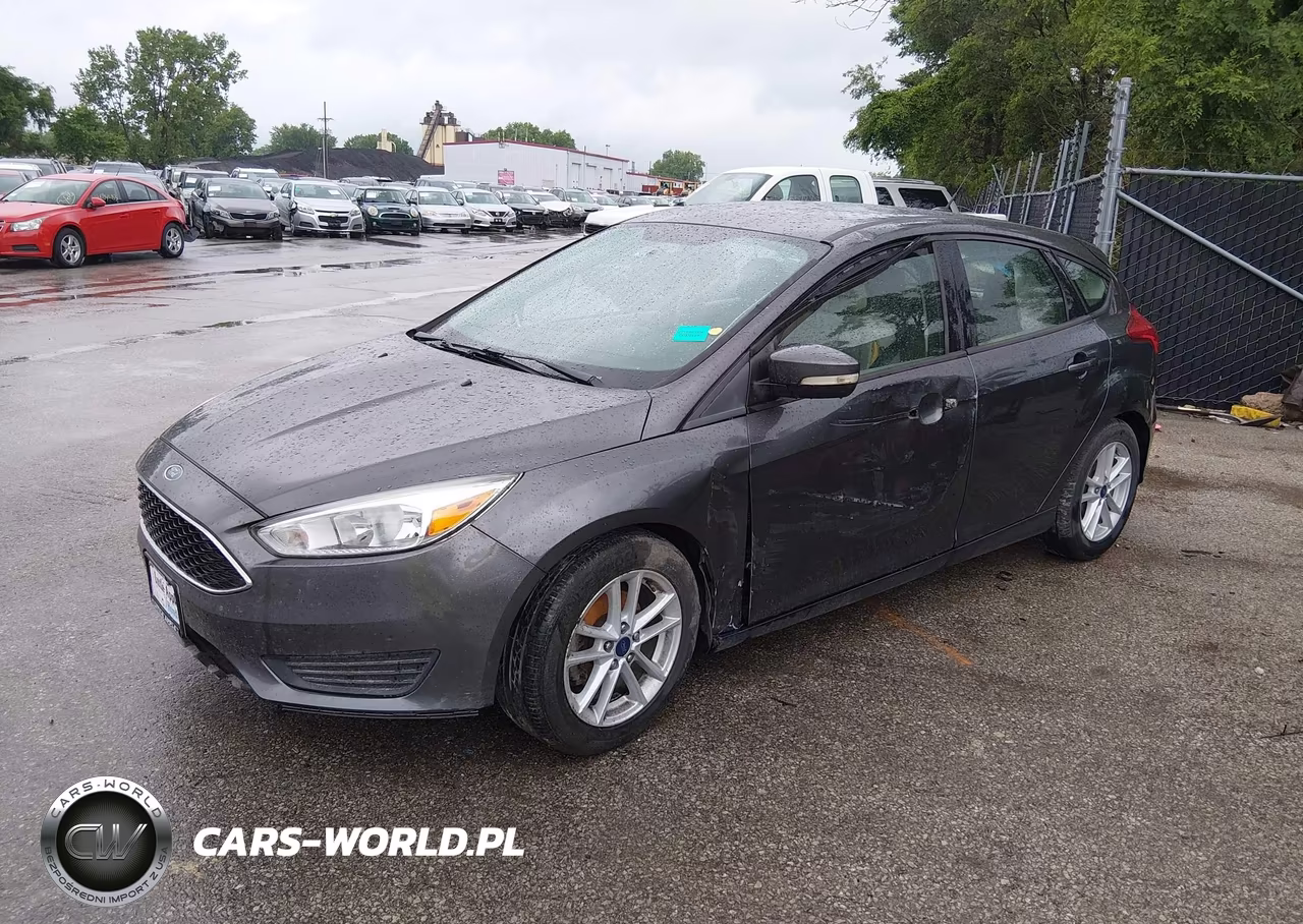 2017 Ford Focus Se VIN:1FADP3K25HL249780 - 2