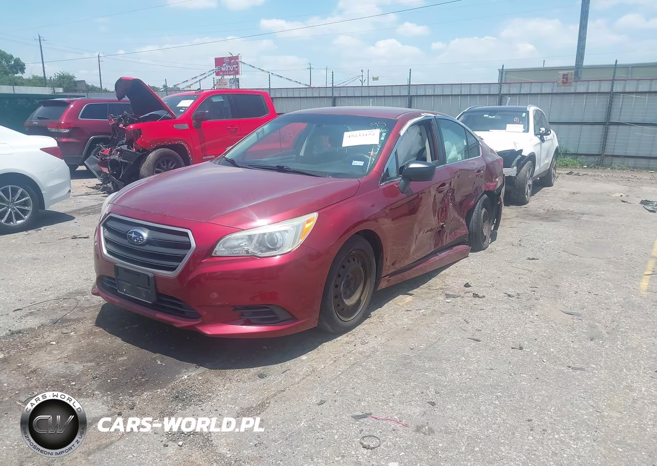 2015 Subaru Legacy 2.5I VIN:4S3BNAA61F3046561 - 2