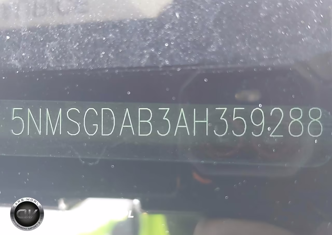 2010 Hyundai Santa Fe Gls VIN:5NMSGDAB3AH359288 - 9