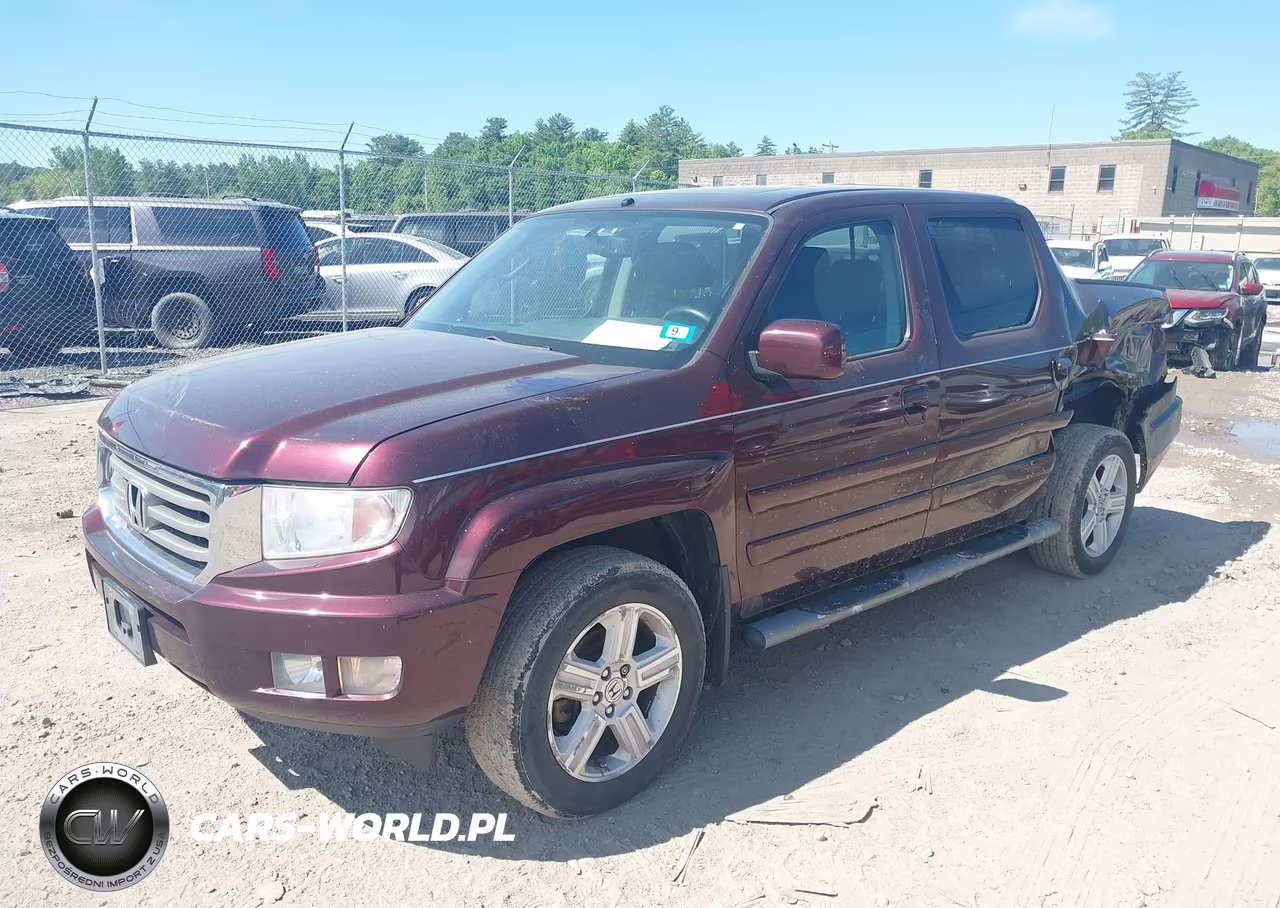 2014 Honda Ridgeline Rtl VIN:5FPYK1F50EB002806 - 2