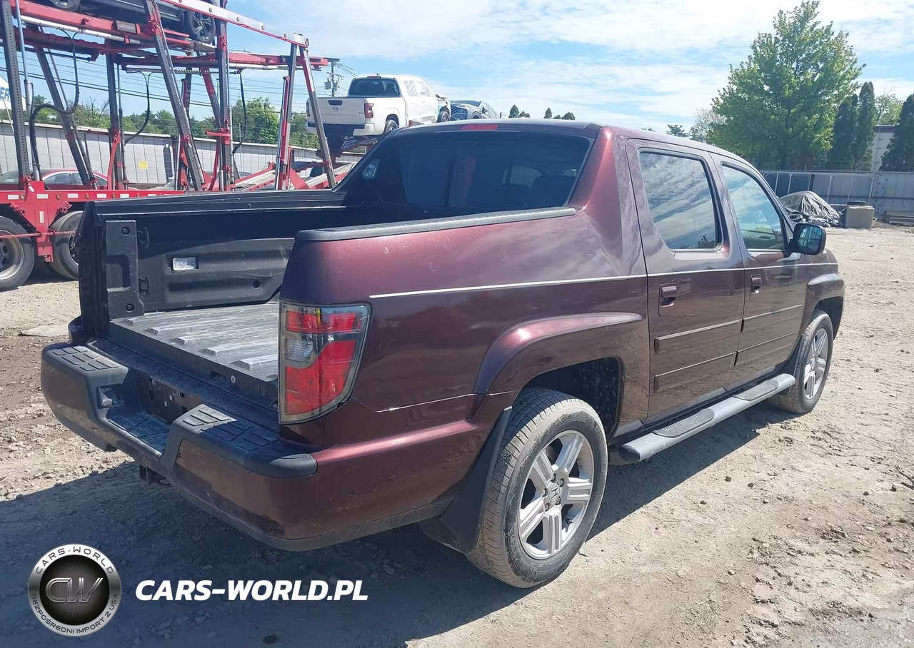 2014 Honda Ridgeline Rtl VIN:5FPYK1F50EB002806 - 4