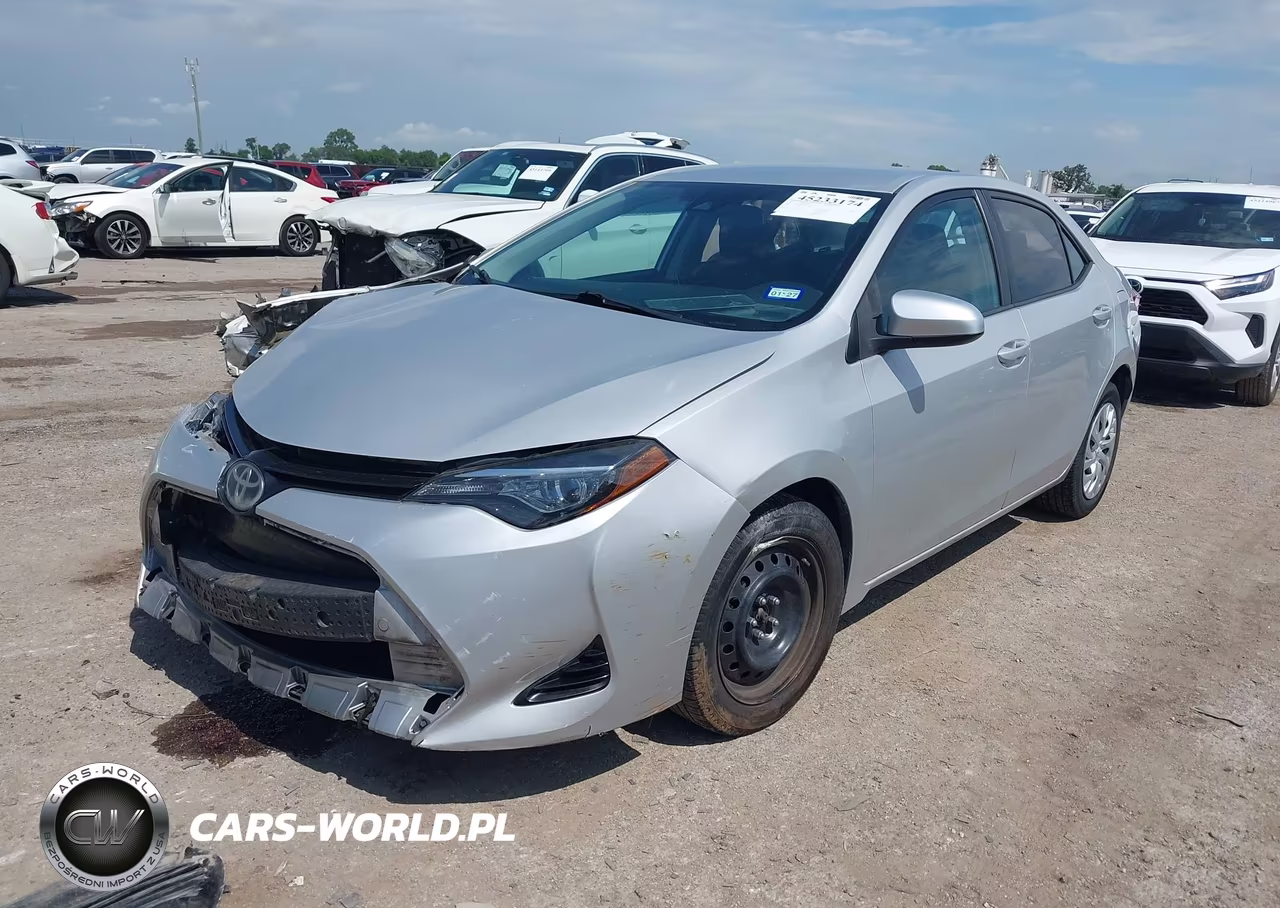 2018 Toyota Corolla Le VIN:5YFBURHE3JP849693 - 2