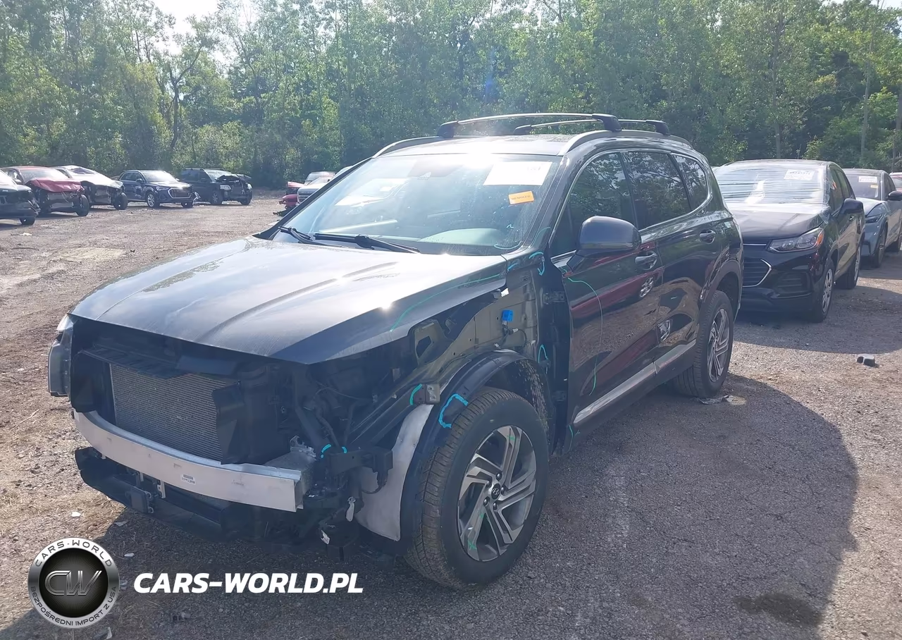 2022 Hyundai Santa Fe Sel VIN:5NMS2DAJ0NH386671 - 2