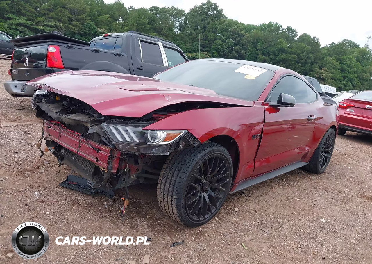 2016 Ford Mustang Gt VIN:1FA6P8CFXG5332518 - 2