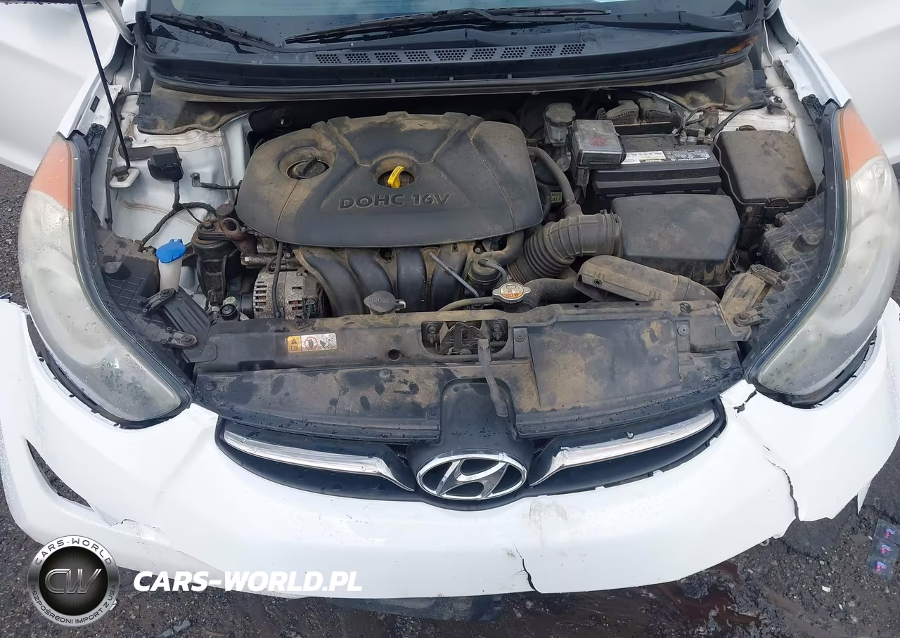 2013 Hyundai Elantra Limited VIN:5NPDH4AE2DH308176 - 10