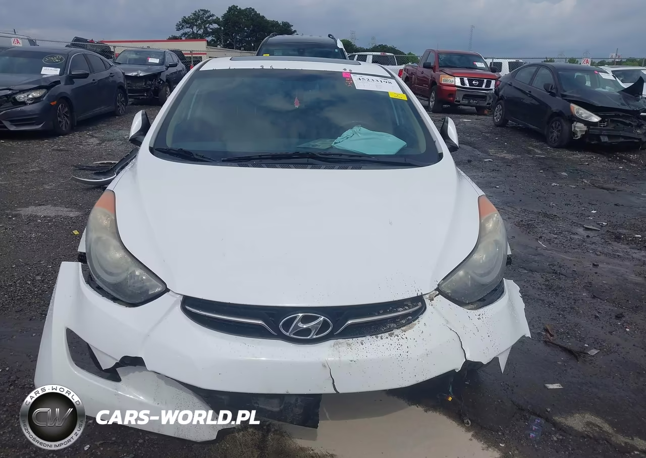 2013 Hyundai Elantra Limited VIN:5NPDH4AE2DH308176 - 12