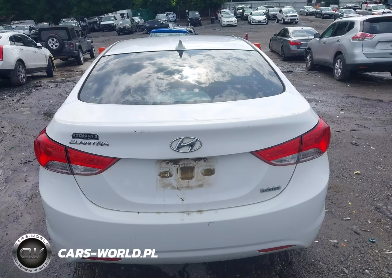 2013 Hyundai Elantra Limited VIN:5NPDH4AE2DH308176 - 16