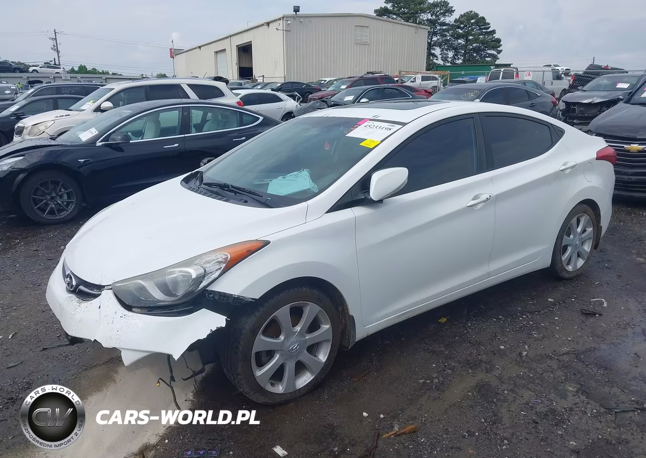 2013 Hyundai Elantra Limited VIN:5NPDH4AE2DH308176 - 2