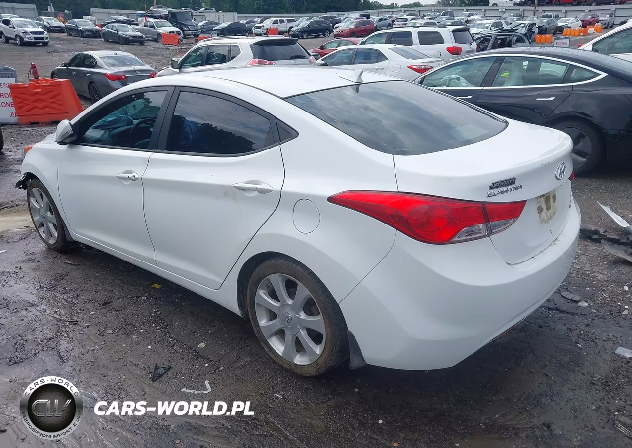 2013 Hyundai Elantra Limited VIN:5NPDH4AE2DH308176 - 3