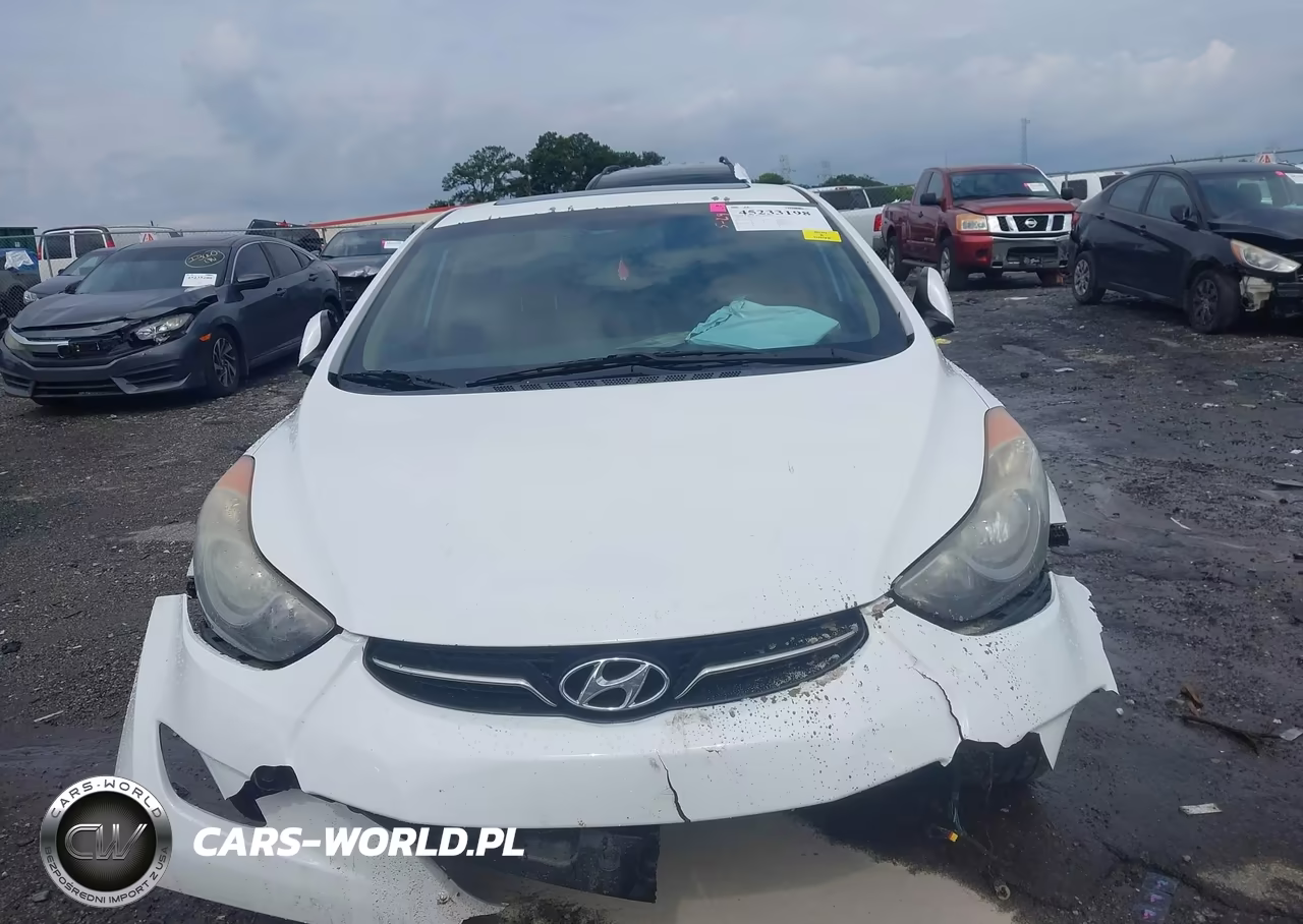 2013 Hyundai Elantra Limited VIN:5NPDH4AE2DH308176 - 6