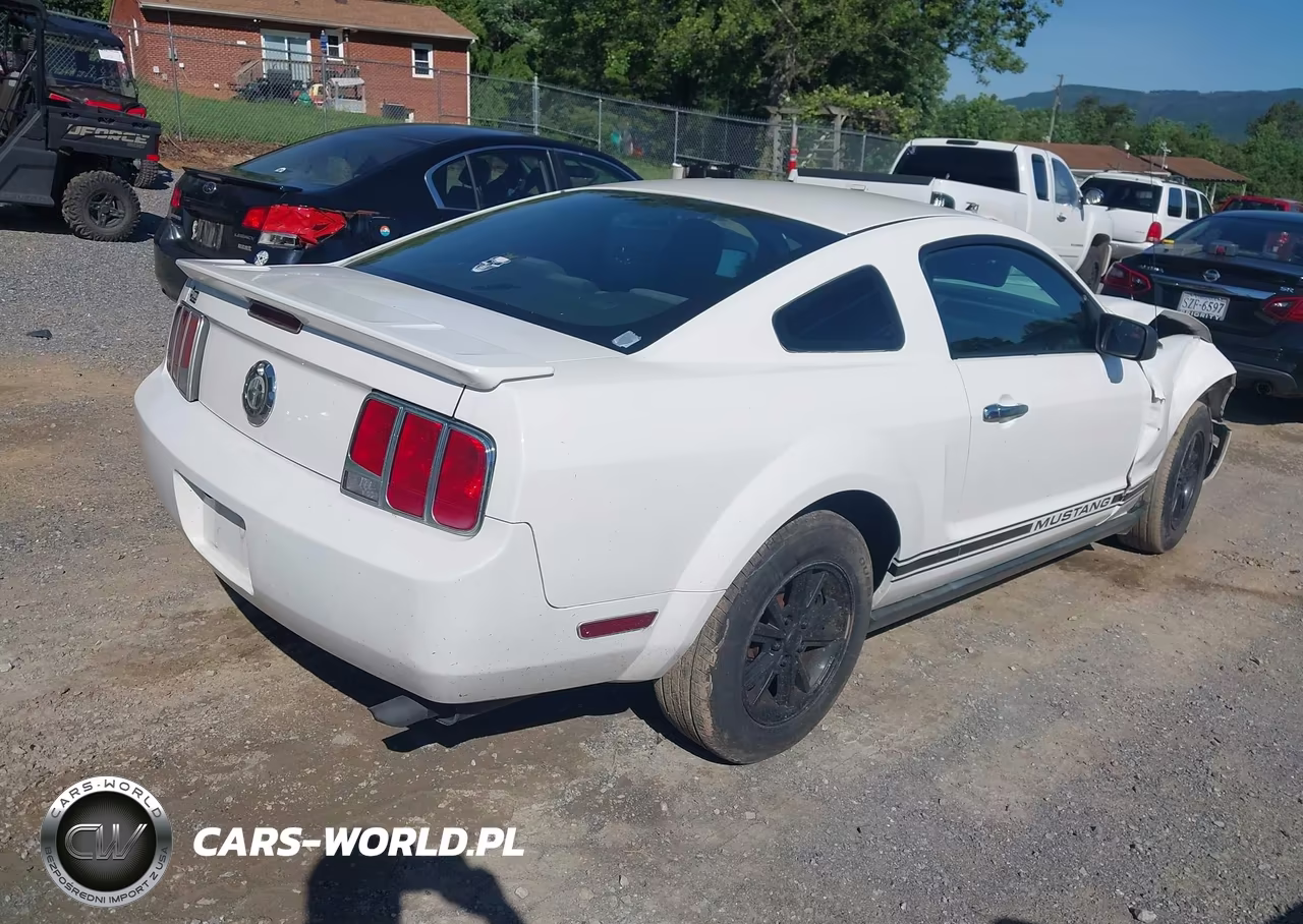 2007 Ford Mustang V6 Deluxe-V6 Premium VIN:1ZVFT80N775245450 - 4