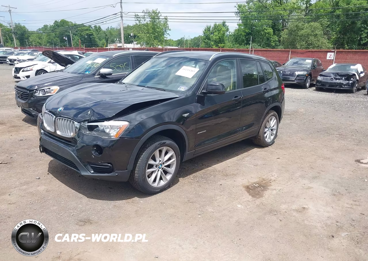 2016 BMW X3 xDrive28I VIN:5UXWX9C57G0D71282 - 2
