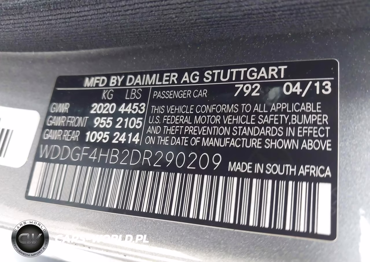 2013 Mercedes-Benz C 250 Sport VIN:WDDGF4HB2DR290209 - 9