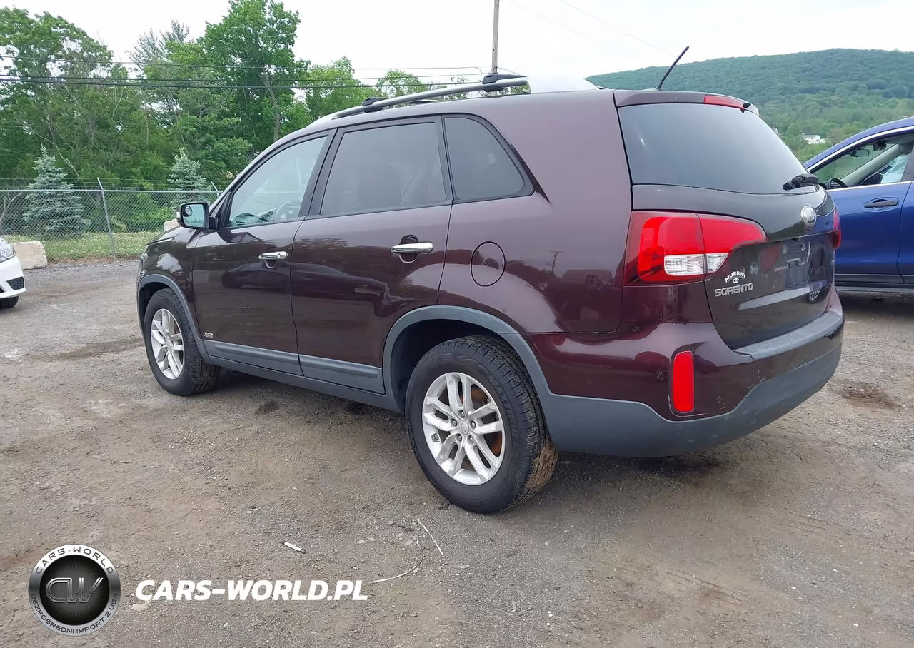 2014 Kia Sorento Lx VIN:5XYKTCA60EG440077 - 3