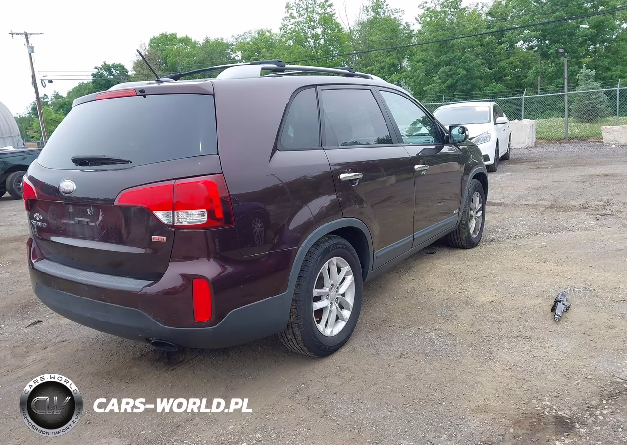 2014 Kia Sorento Lx VIN:5XYKTCA60EG440077 - 4