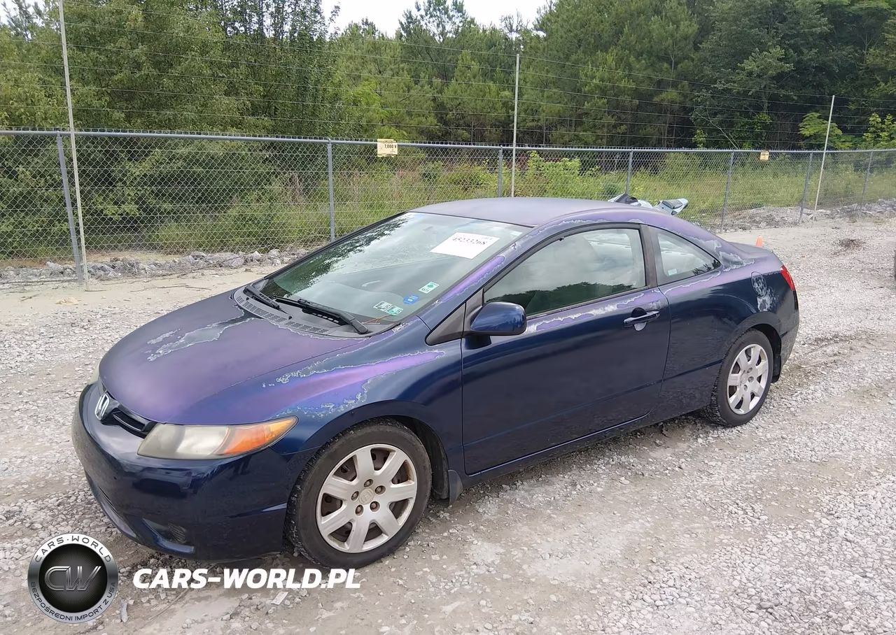 2007 Honda Civic Lx VIN:2HGFG12687H501125 - 2