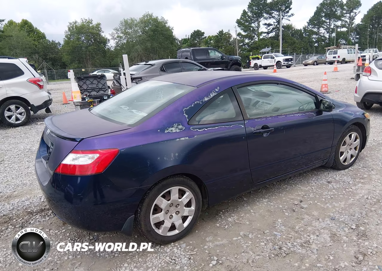 2007 Honda Civic Lx VIN:2HGFG12687H501125 - 4