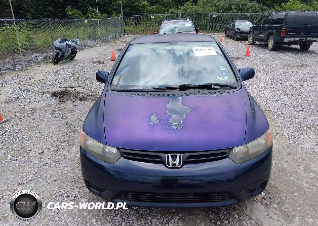 2007 Honda Civic Lx VIN:2HGFG12687H501125 - 6