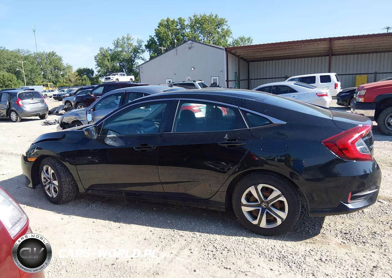 2016 Honda Civic Lx VIN:19XFC2F53GE051378 - 14