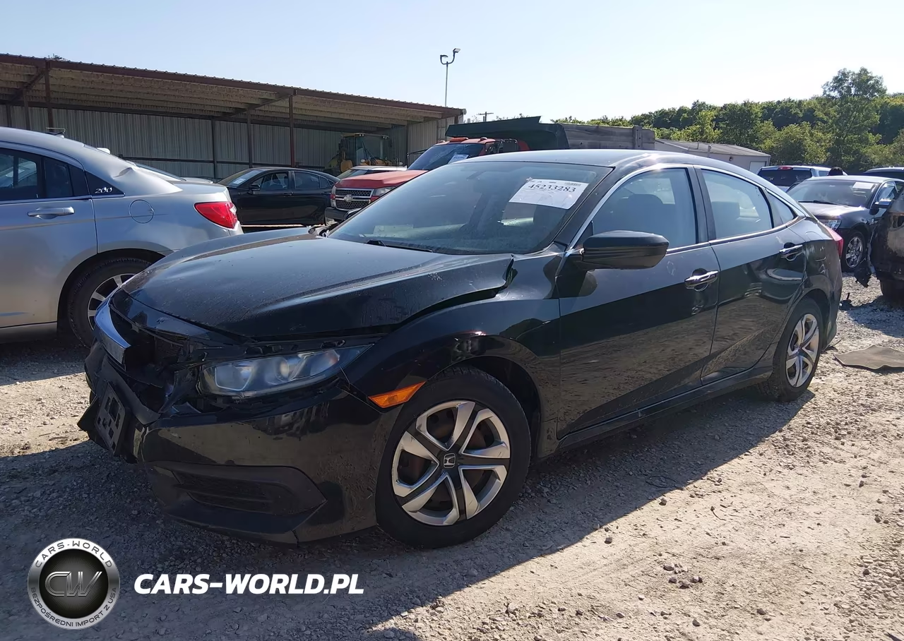 2016 Honda Civic Lx VIN:19XFC2F53GE051378 - 2