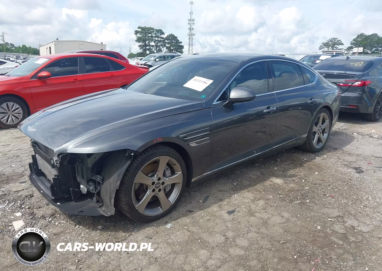 2021 Genesis G80 3.5T Awd VIN:KMTGC4SD7MU043800 - 2
