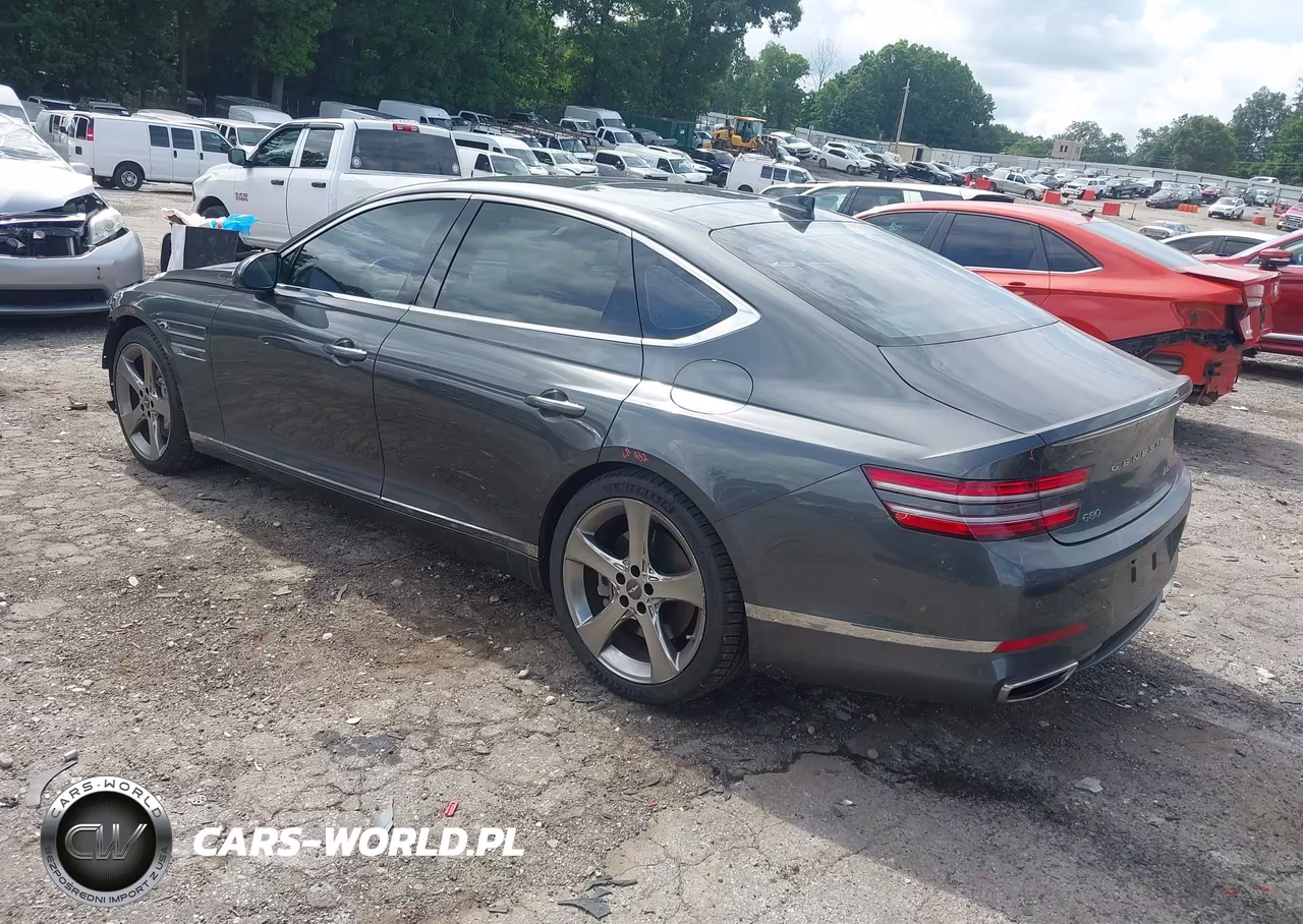 2021 Genesis G80 3.5T Awd VIN:KMTGC4SD7MU043800 - 3