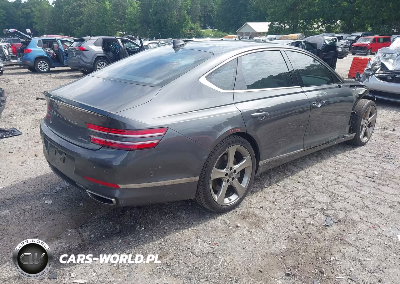 2021 Genesis G80 3.5T Awd VIN:KMTGC4SD7MU043800 - 4