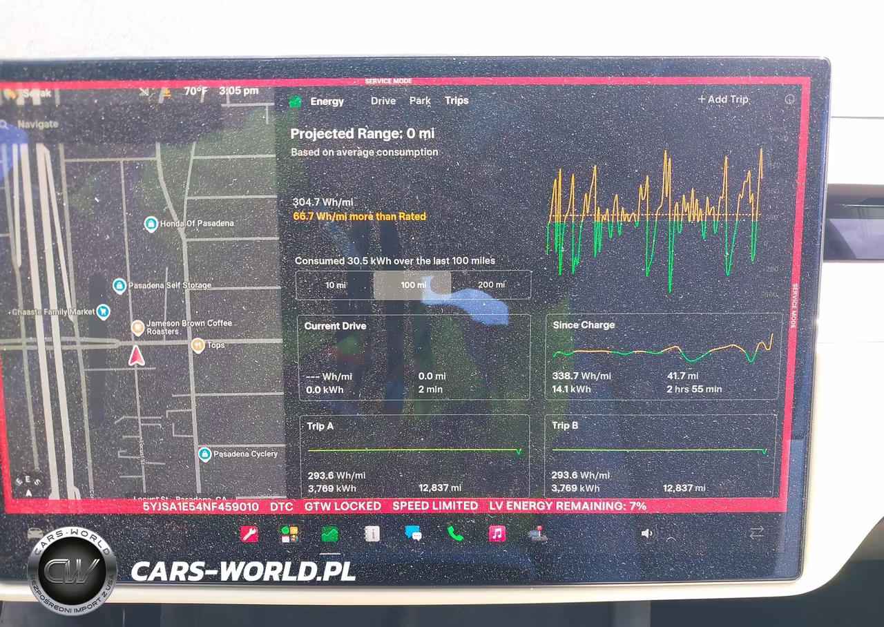 2022 Tesla Model S Dual Motor All-Wheel Drive VIN:5YJSA1E54NF459010 - 7