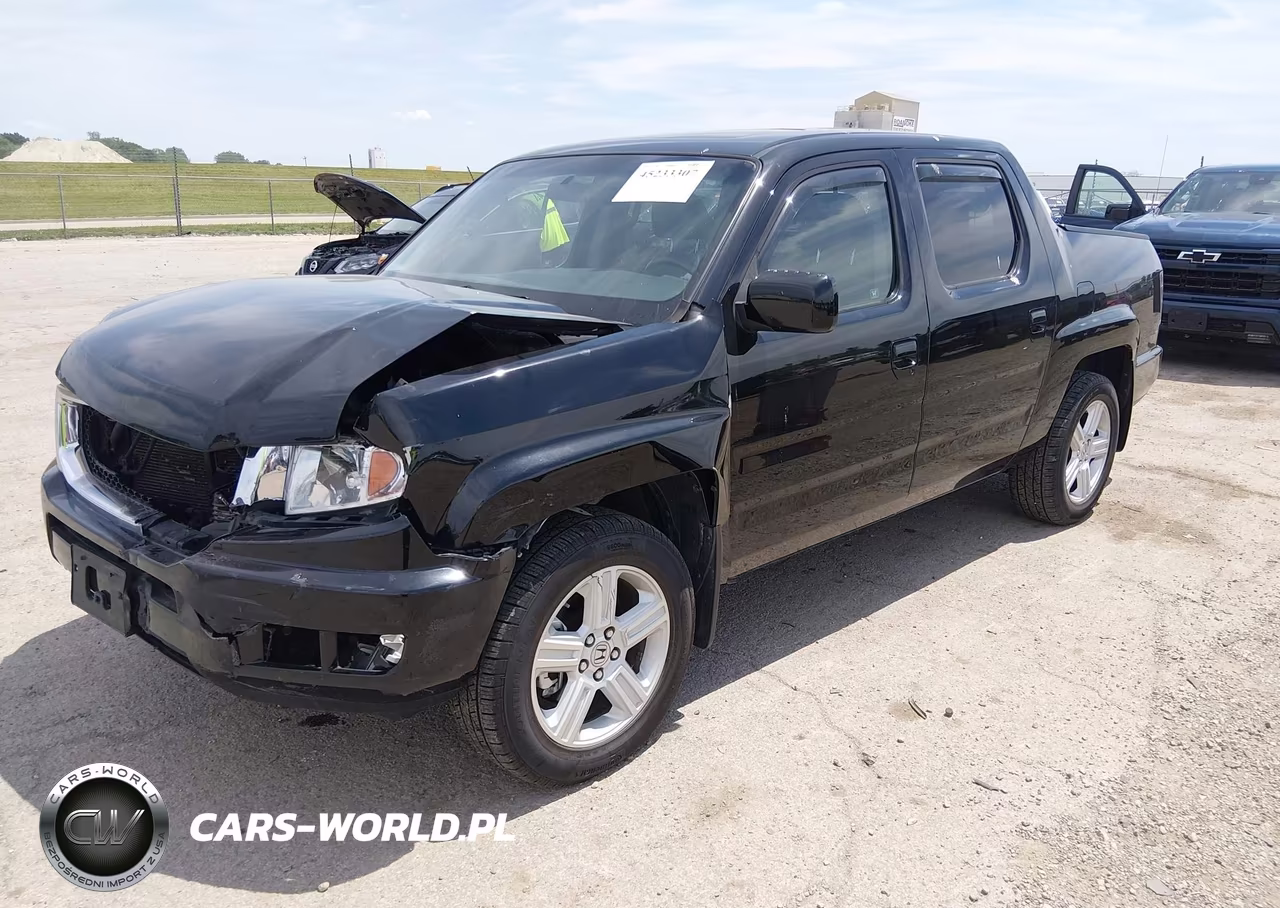 2011 Honda Ridgeline Rtl VIN:5FPYK1F51BB005371 - 2