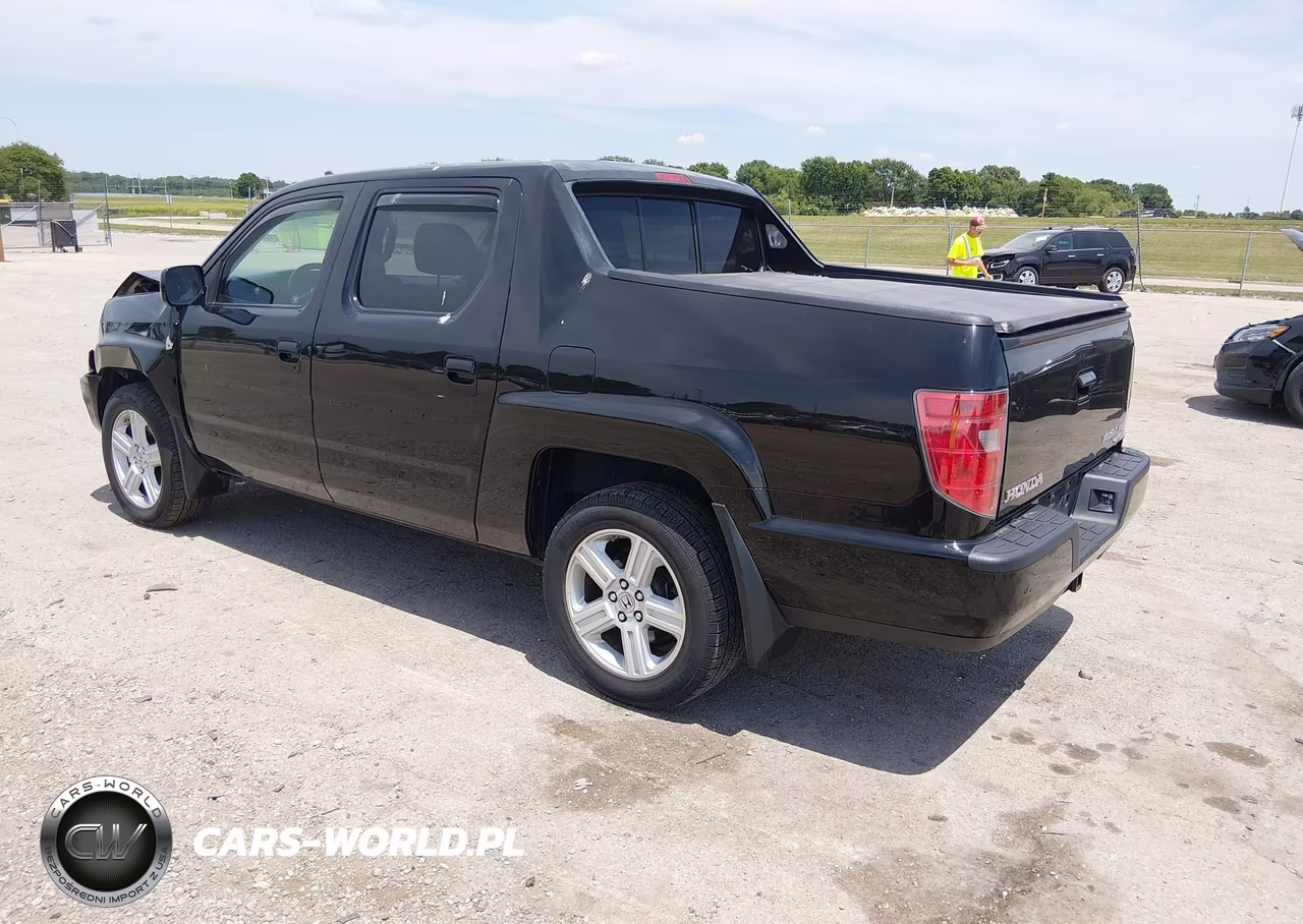 2011 Honda Ridgeline Rtl VIN:5FPYK1F51BB005371 - 3